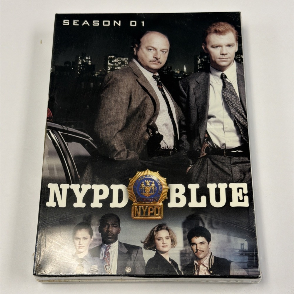 NYPD Blue: Complete First Season 1 (DVD, 6-Disc Set, Full Screen) NEW